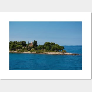 Petrinovic Mausoleum on Brac Island, Croatia Posters and Art